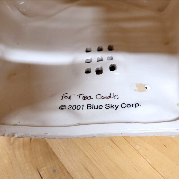 Blue Sky Clayworks Candy Shop Tea Light House 2001 Heather Goldminc Vintage - Picture 9 of 10